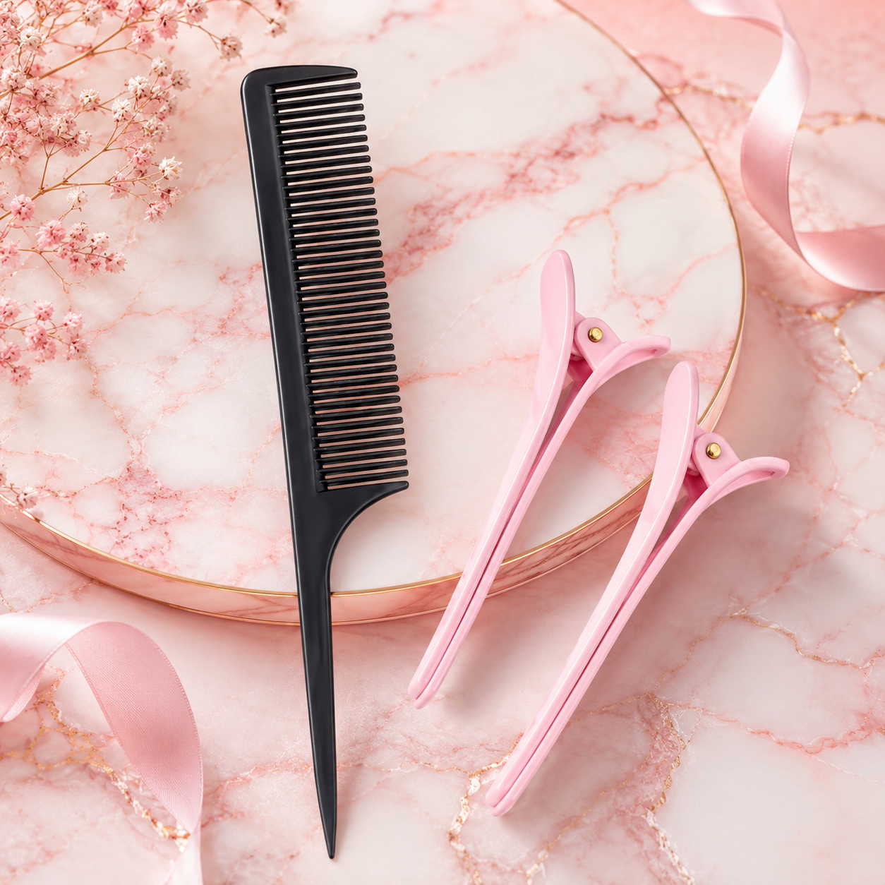 PEIGNE ET BARRETTES